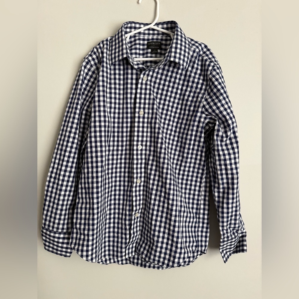 JCrew Crewcuts Thompson boys dress shirt size 10